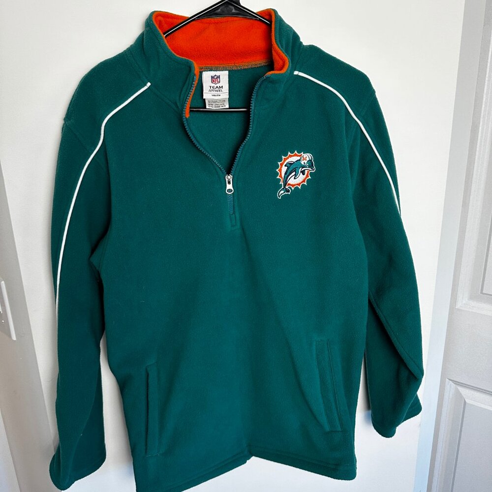 Miami Dolphins Fleece 1/4 zip (S)